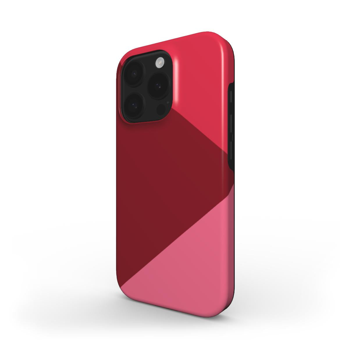 Tough Phone Case - Trio Crimson