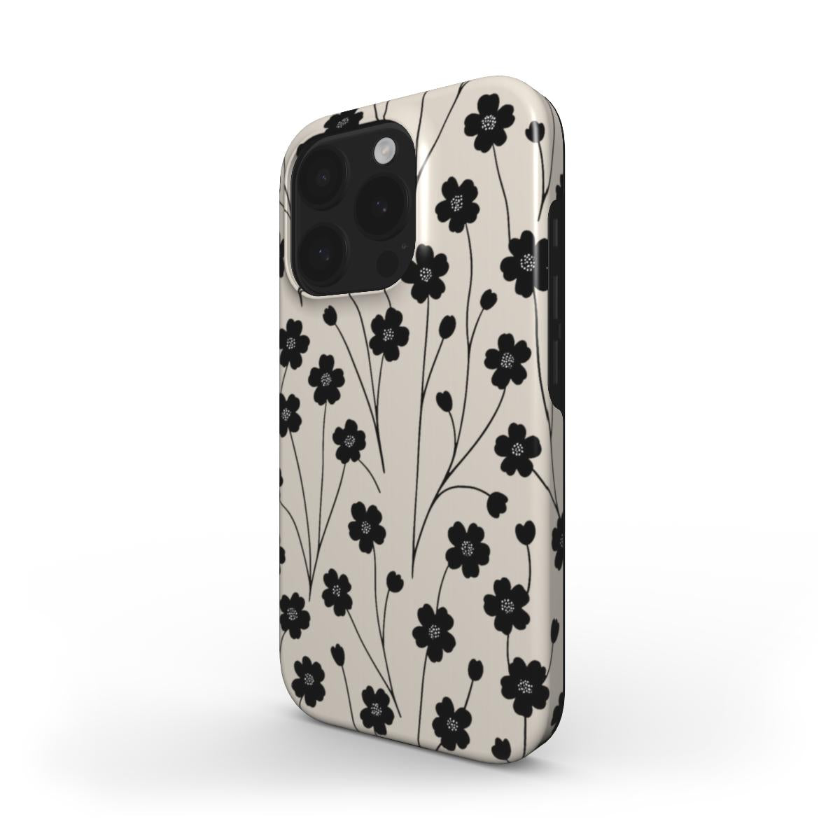 Tough Phone Case - Ivory Flora
