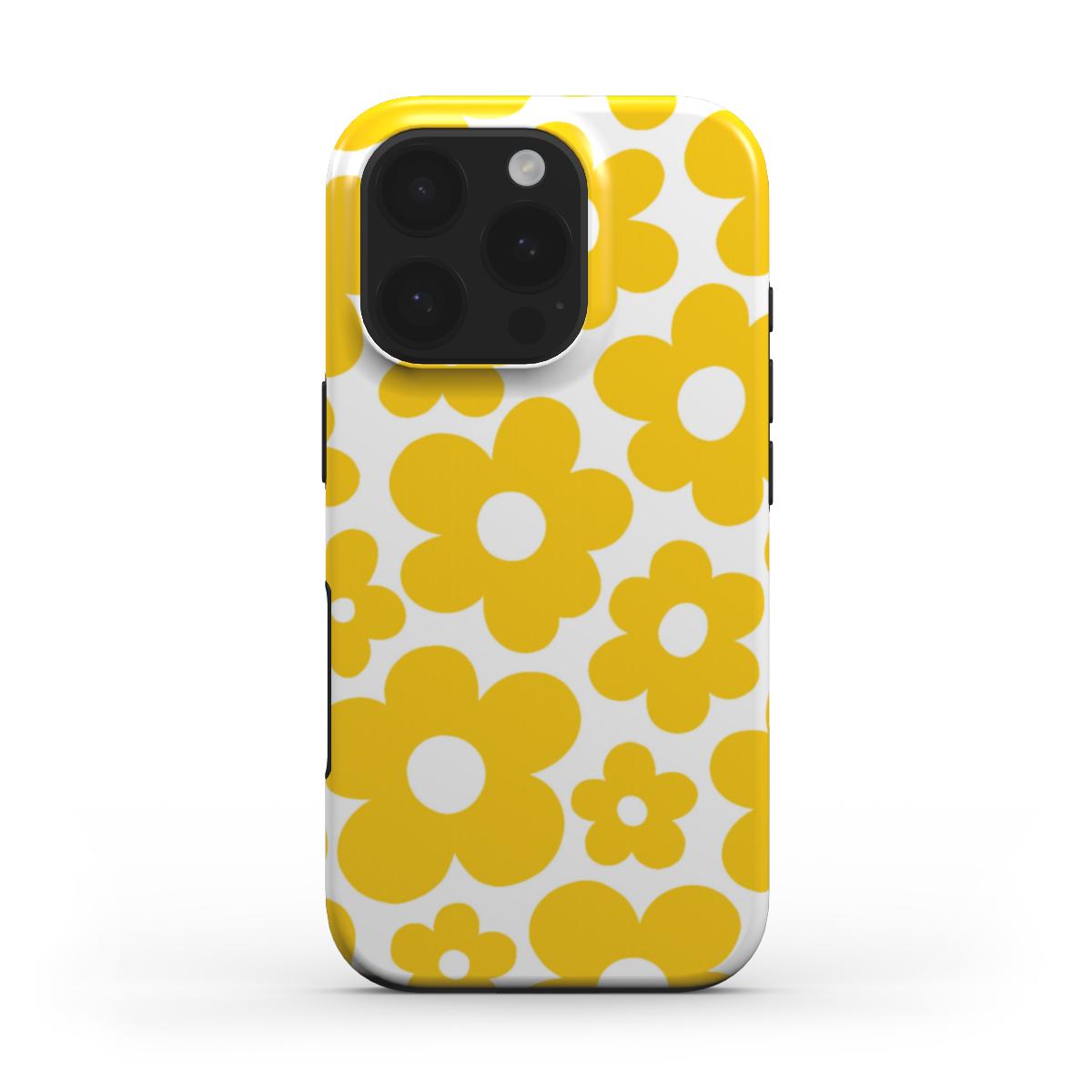 Tough Phone Case - Golden Bloom