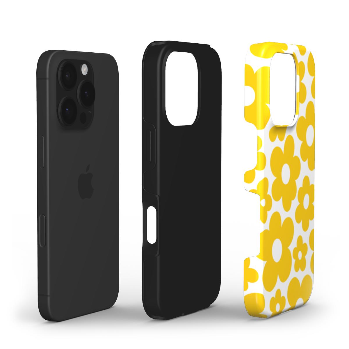 Tough Phone Case - Golden Bloom