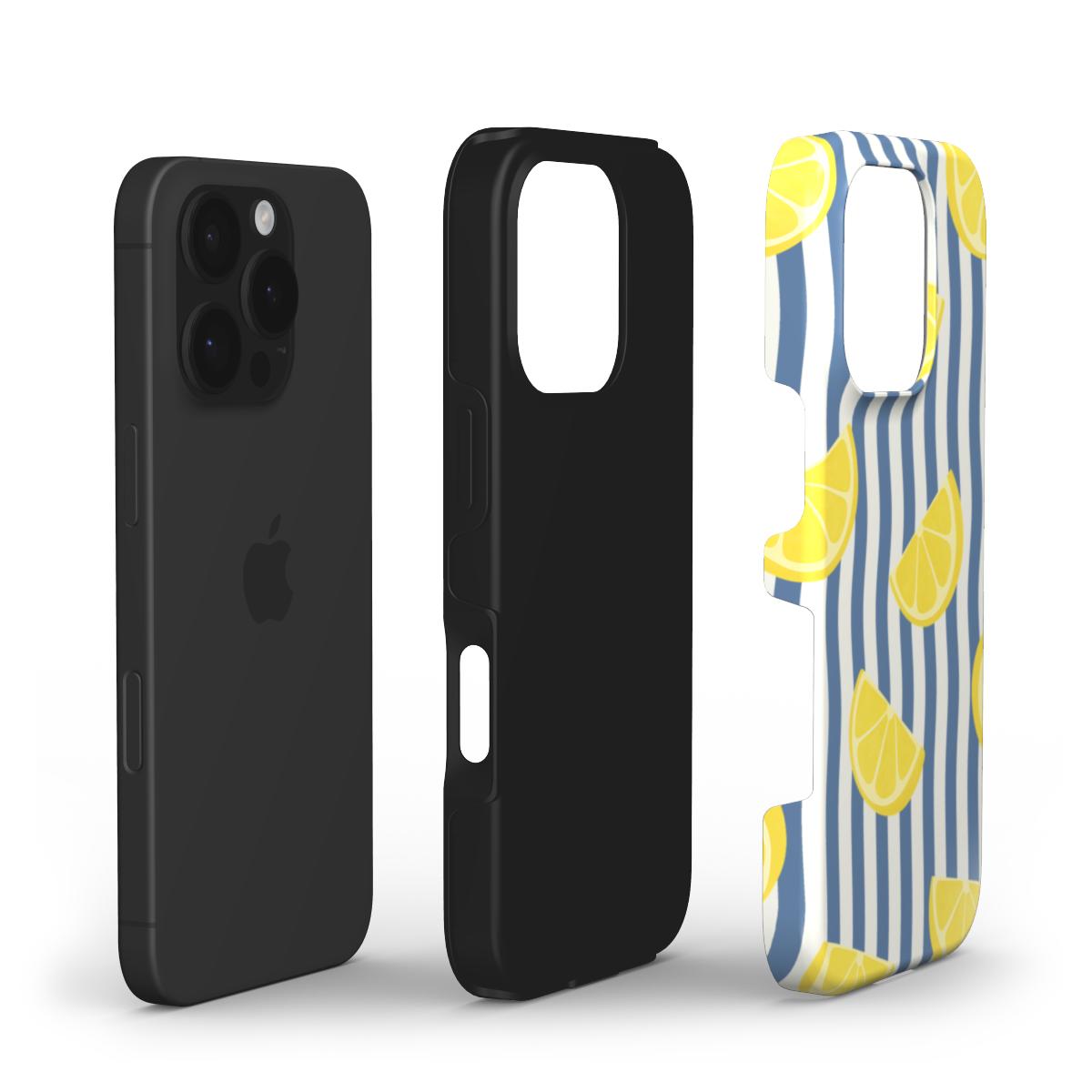 Tough Phone Case - Lemon Rain