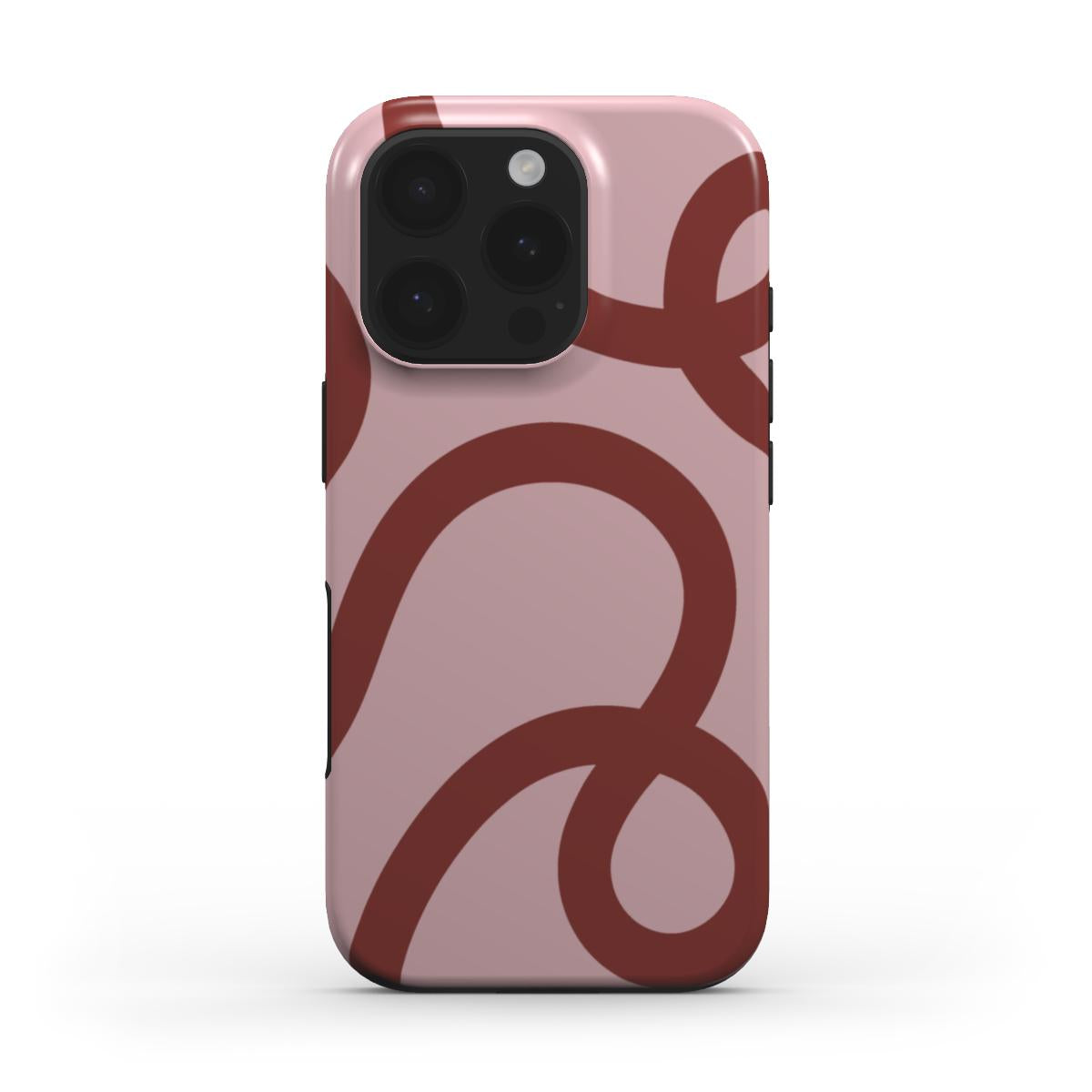 Tough Phone Case - Crimson Curl