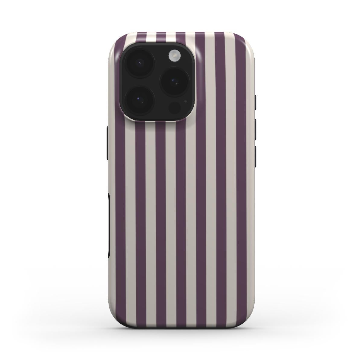 Tough Phone Case - Line Plum