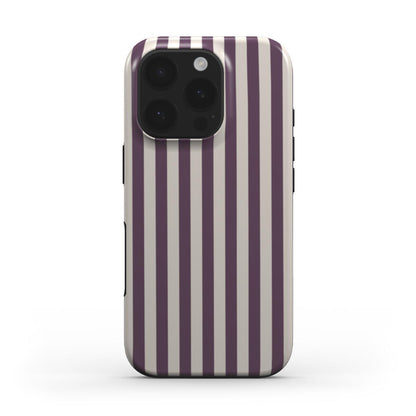 Tough Phone Case - Line Plum