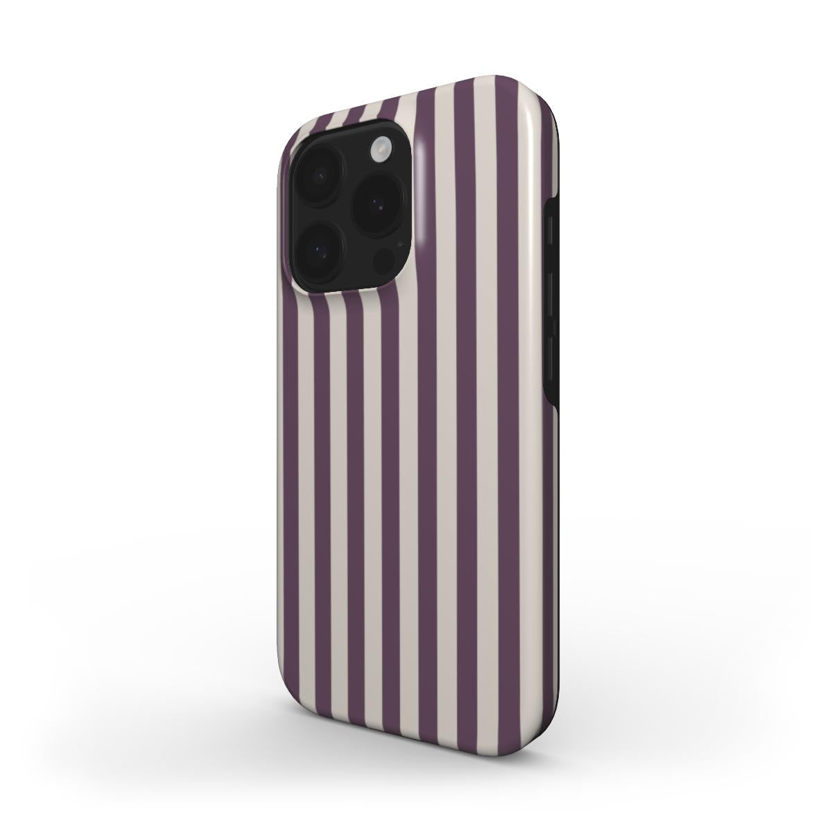 Tough Phone Case - Line Plum