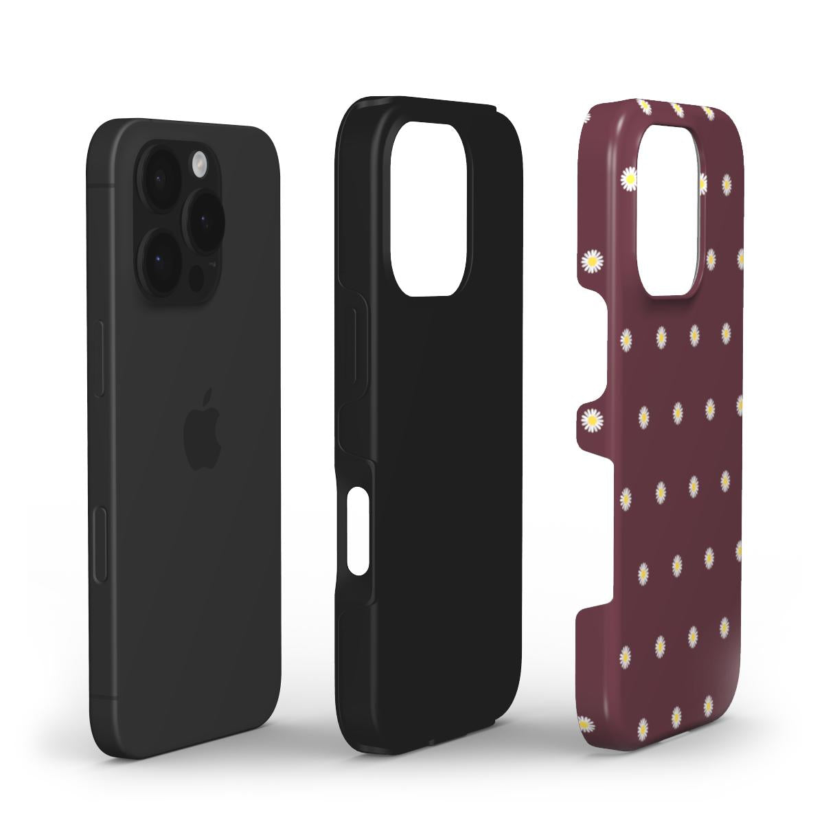 Tough Phone Case - Berry Chamomile