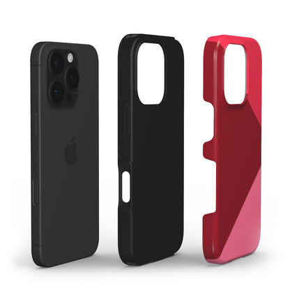Tough Phone Case - Trio Crimson