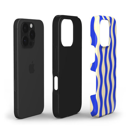 Tough Phone Case - Aqua Curve