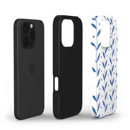 Tough Phone Case - Indigo Bloom
