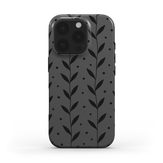 Tough Phone Case - Ink Leaf