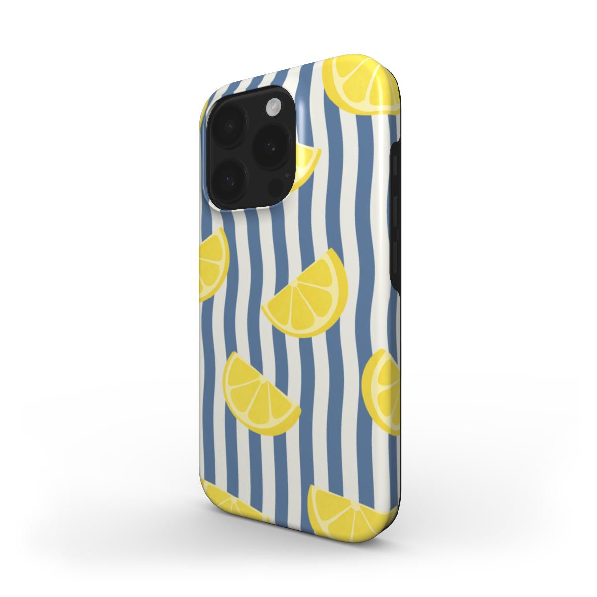 Tough Phone Case - Lemon Rain