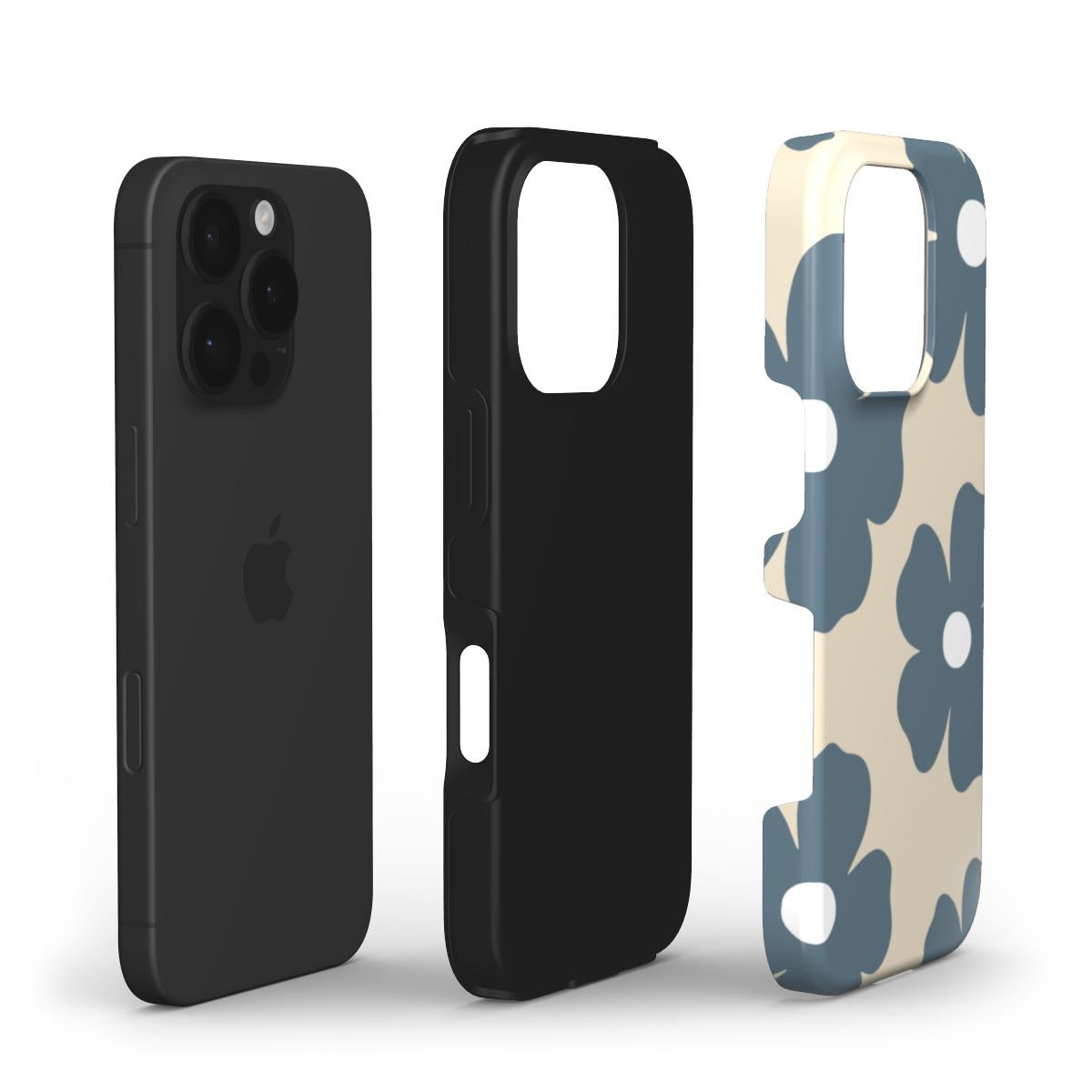 Tough Phone Case - Blue Bloom