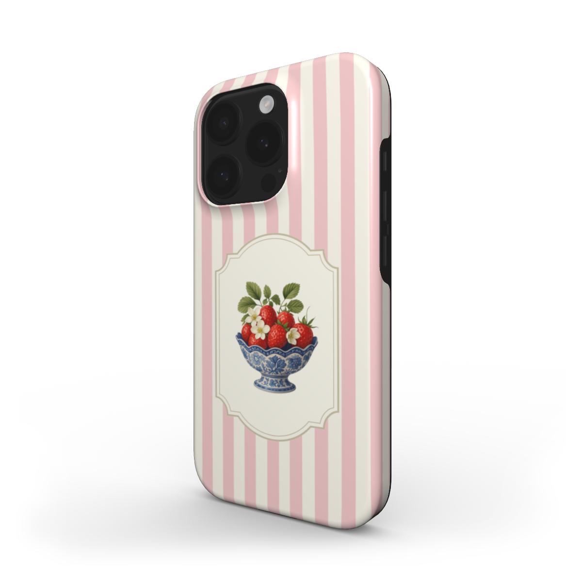 Tough Phone Case - Blossom Stripe
