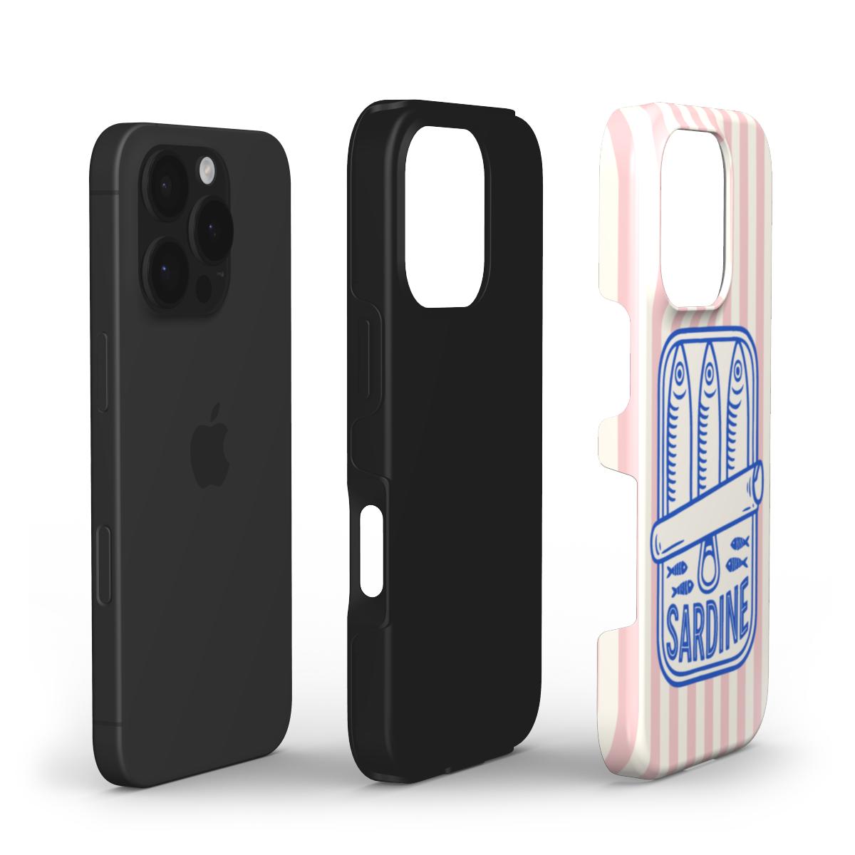 Tough Phone Case - Retro Sardine